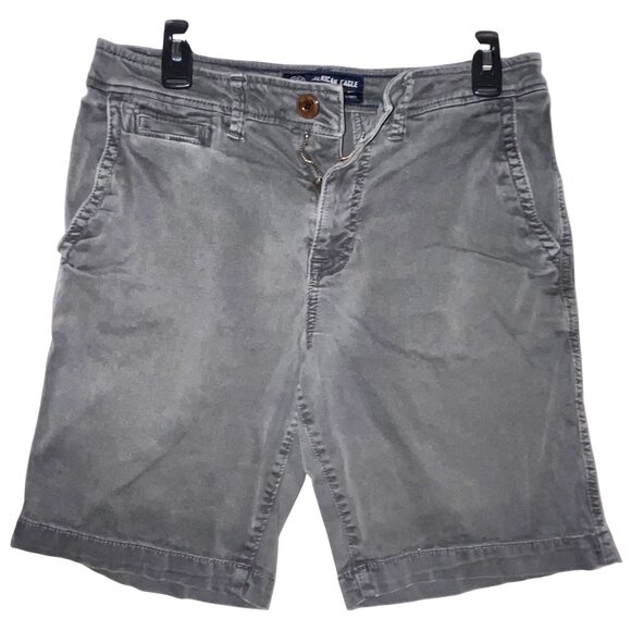 American Eagle Outfitters Mens Active Flex Classic Shorts Size 30 Gray - Picture 1 of 5